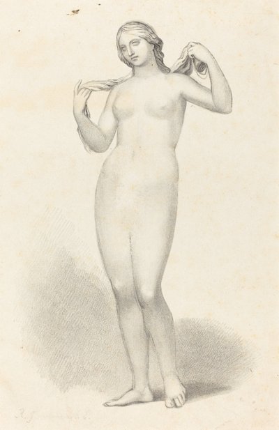 Venus Aphrodite, av Alcamanes av Richard James Lane after John Flaxman