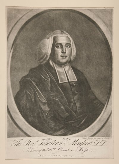 Rev.d Jonathan Mayhew, DD av Richard Jennys