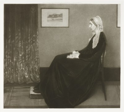 Arrangement i grått og svart nr. 1: Portrett av kunstnerens mor av Richard Josey