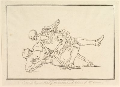 Fra en original skisse av William Hogarths i samlingen til Mr. Morrison, 1. mars 1782. av Richard Livesay
