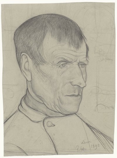 Hodet til en mann fra Laren av Richard Nicolaüs Roland Holst