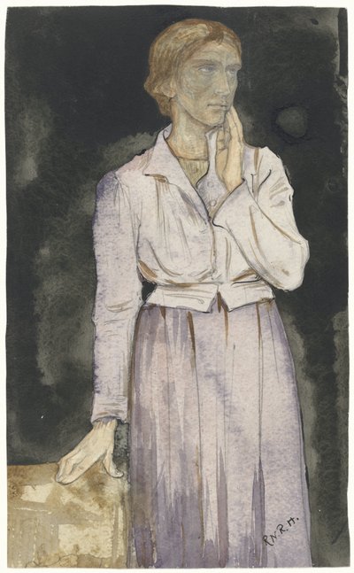 stående kvinne av Richard Nicolaüs Roland Holst