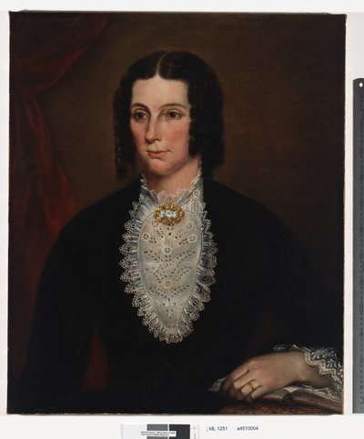 Portrett av Sarah Scarvell, født Redmond av Richard Noble