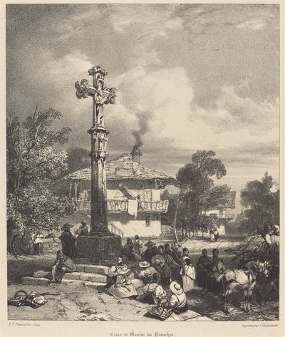Kors av Moulin-les-Planches av Richard Parkes Bonington