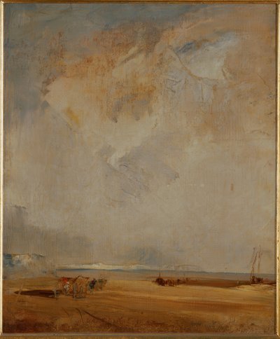 Kysten i Normandie av Richard Parkes Bonington
