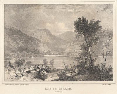 Killin Lake av Richard Parkes Bonington