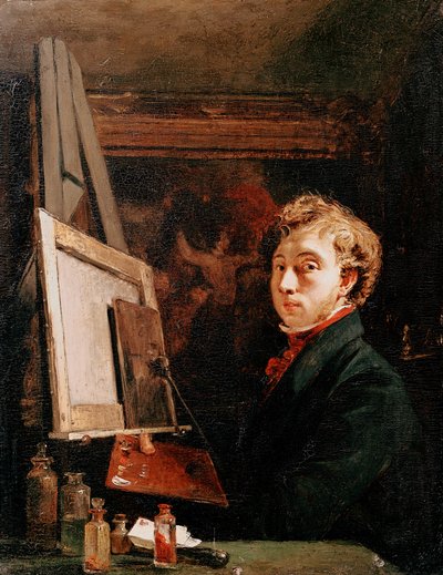 Selvportrett av Richard Parkes Bonington