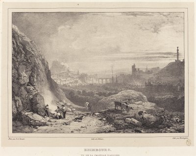 Edinburgh sett fra St. Anthony