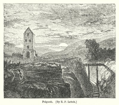 Polgooth (gravering) av Richard Principal (after) Leitch