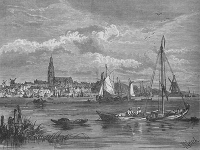 Flushing, c1880 av Richard Principal Leitch