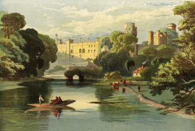Queens-besøket til Warwickshire, Warwick Castle av Richard Principal Leitch
