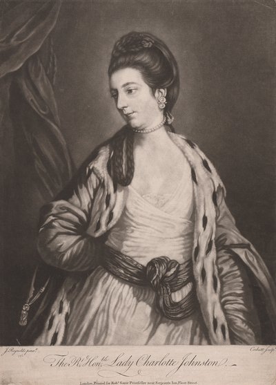 Den rette ærede dame Charlotte Johnston av Richard Purcell