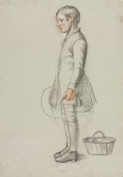Studie for Country Cousins, ca. 1847-1848. av Richard Redgrave