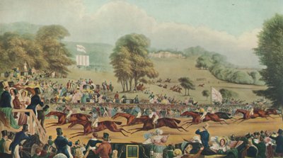 'Heaton Park Races', 1835, 1929 av Richard Reeve