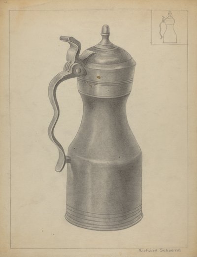 Tinn Tankard av Richard Schoene