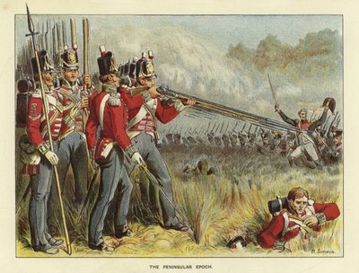 Epoker av den britiske hæren - The Peninsular Epoch av Richard Simkin