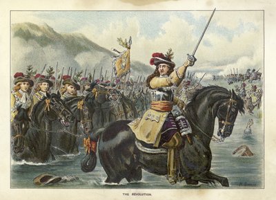 Epoker av den britiske hæren - Revolusjonen av Richard Simkin