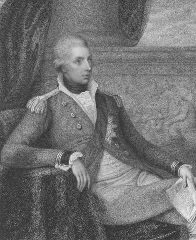 Frederick Howard, 5. jarl av Carlisle, gravert av Thomas Ryder, 1800 av Richard Westall