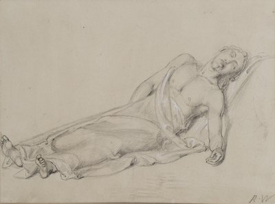 Studer [for The Entombment of Christ] (blyant) av Richard Westall