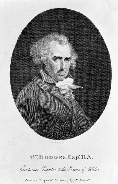 William Hodges RA, gravert av Fitzgerald Thornthwaite, utgitt i 