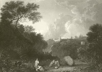 Maecenas Villa i Tivoli av Richard Wilson