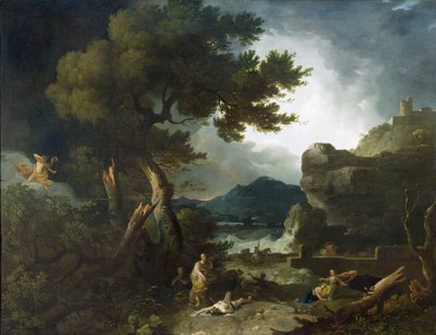 Ødeleggelsen av Niobes barn av Richard Wilson