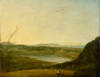 Lago di Agnano, c1752 av Richard Wilson