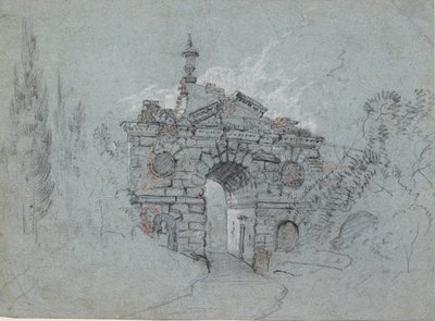 The Ruined Arch at Kew, c1760s av Richard Wilson