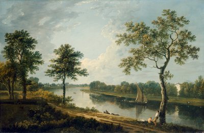 Themsen nær Marble Hill ca. 1762 (olje på lerret) av Richard Wilson