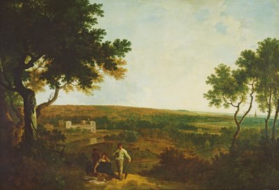 Wilton House fra sør (olje på lerret) av Richard Wilson