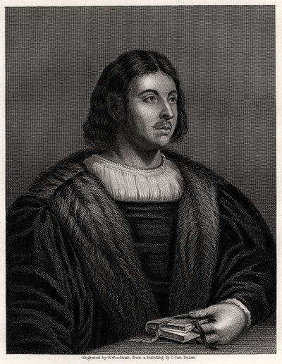 Giovanni Boccaccio, italiensk forfatter og poet, 1800-tallet. av Richard Woodman