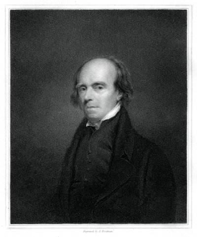 John Flaxman , britisk designer, tegner og skulptør, 1833. av Richard Woodman