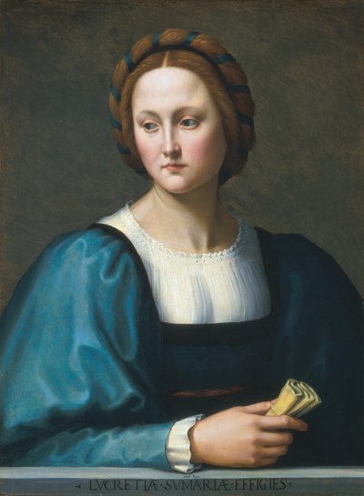 Lucrezia Sommaria av Ridolfo Ghirlandaio
