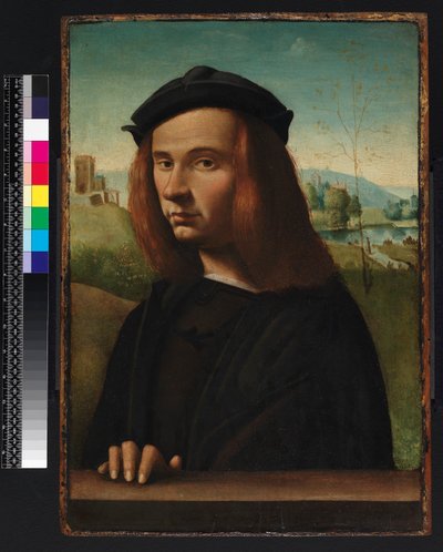 Portrett av en ung mann, 1500 av Ridolfo Ghirlandaio