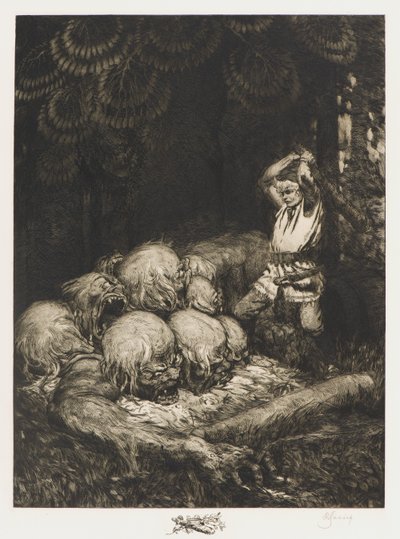 Kurbads the Hero og nihodet djevel av Rihards Zariņš