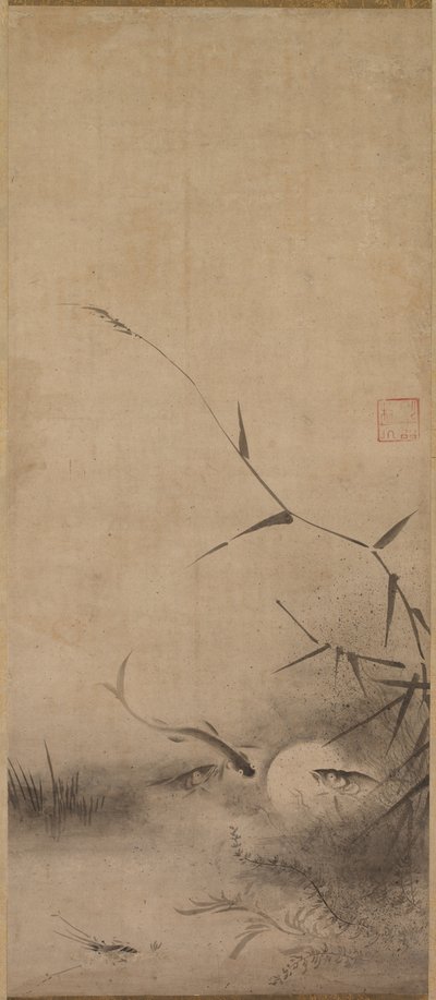 Fisk og tang, 1500-tallet. av Rinkyo