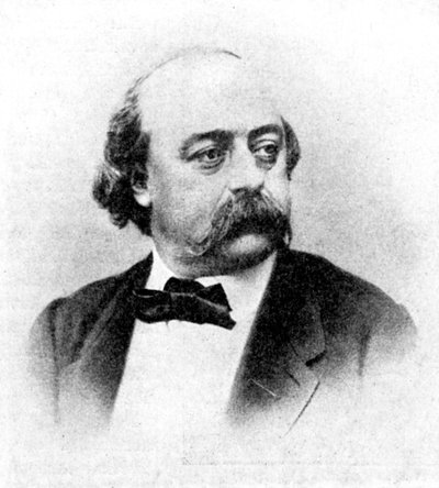 Gustave Flaubert, forfatter av Madame Bovary, 1923. av Rischgitz Collection
