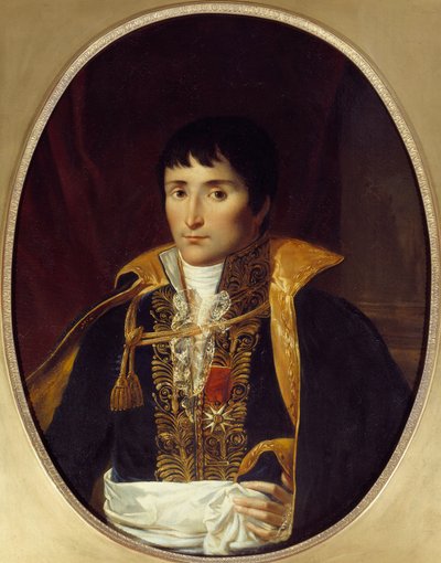 Portrett av Lucien Bonaparte (1775-1840). Maleri tilskrevet Robert Lefevre (1755-1830) Malmaison fra 1800-tallet, musee du chateau - Portrett av Lucien Bonaparte (1775-1840). Maleri tilskrevet Robert Lefevre (1755-1830) av Robert (attr. to) Lefevre