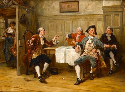 En vits mellom venner av Robert Alexander Hillingford