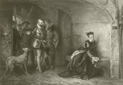Prinsesse Elizabeth i tårnet av Robert Alexander Hillingford