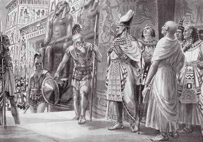 Agesilaus i Egypt (lito) av Robert Ambrose Dudley