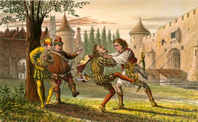 Tolvte natt, akt IV, scene I av Robert Ambrose Dudley
