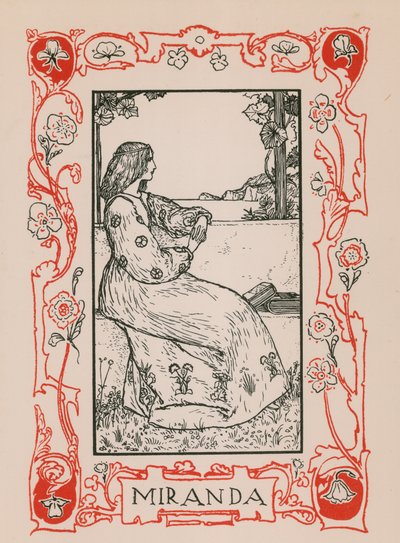 Miranda, stormen av Robert Anning Bell