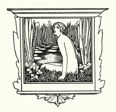 Shelley: Ode to the West Wind (litho) av Robert Anning Bell