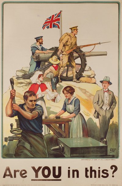 Er DU med på dette?, 1915 av Robert Baden Powell