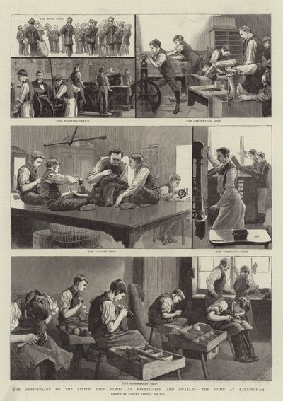 Jubileet for småguttenes hjem i Farningham og Swanley, hjemmet i Farningham av Robert Barnes