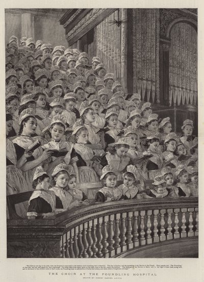 Koret på Foundling Hospital av Robert Barnes