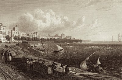 Utsikt over Cadiz av Robert Batty