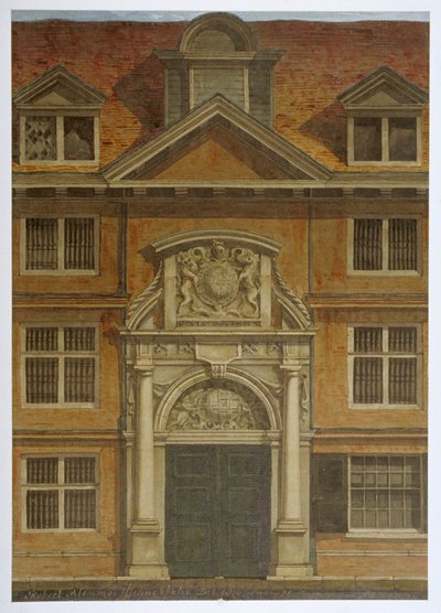 Blackwell Hall, City of London, 1819 av Robert Blemmell Schnebbelie