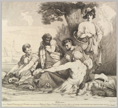 Fiskere, 9. november 1780. av Robert Blyth
